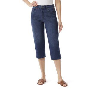 Gloria Vanderbilt Swan Series Women's Amanda 5 Pocket Capri, Size 6, 21" Inseam